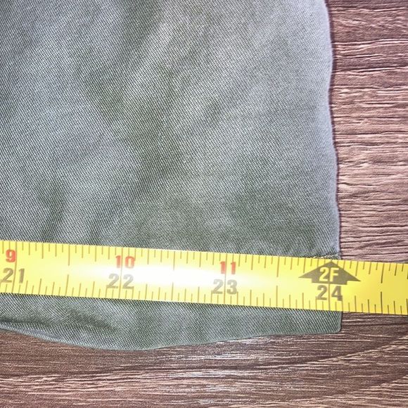 Womens Large Velvet Heart ARTEMIS SLEEVELESS CROSSOVER VEST Military Green - Picture 10 of 11